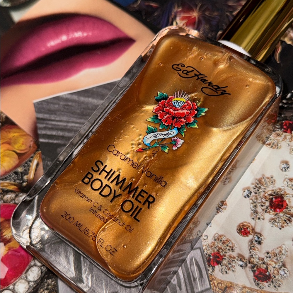 🌹▫️🌹•☠️ Ed Hardy x Shimmer x Hollywood Vibes☠️•▪️🌹▪️